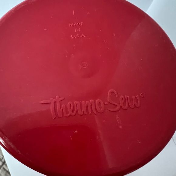 Set of TWO Bud Man Vintage Beer Mugs Superhero Thermos and Eagle Red and White - Picture 12 of 15